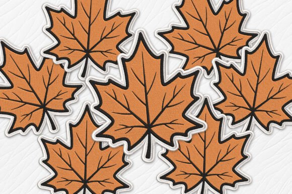Autumn Foliage Patches Embroidery Design Review
