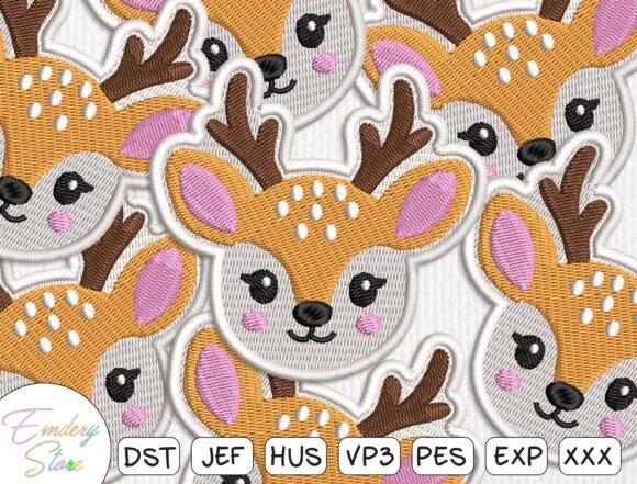 Baby Deer Patch Embroidery File Review