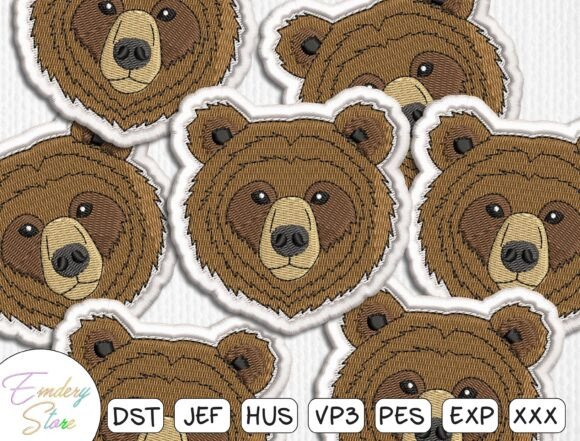 Bear Patch Embroidery Design Review