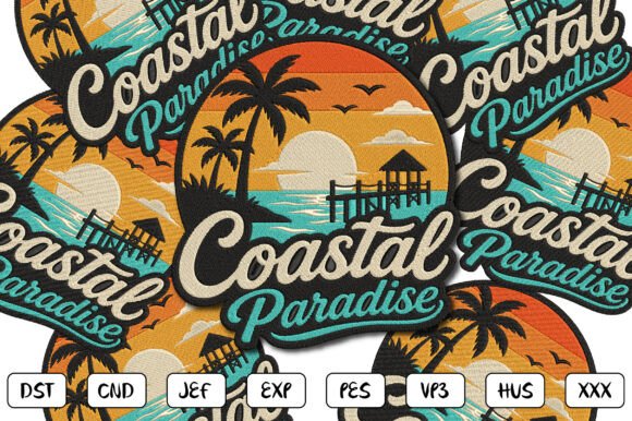 Coastal Paradise Embroidery Review for Gifts