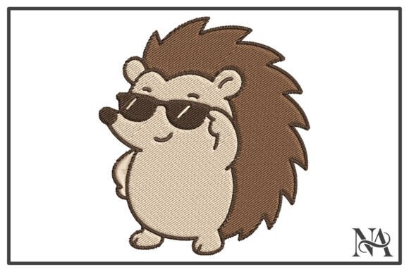Cool Hedgehog Sunglasses Embroidery Review