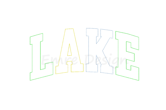 Lake Bean Stitch, Summer Embroidery Review