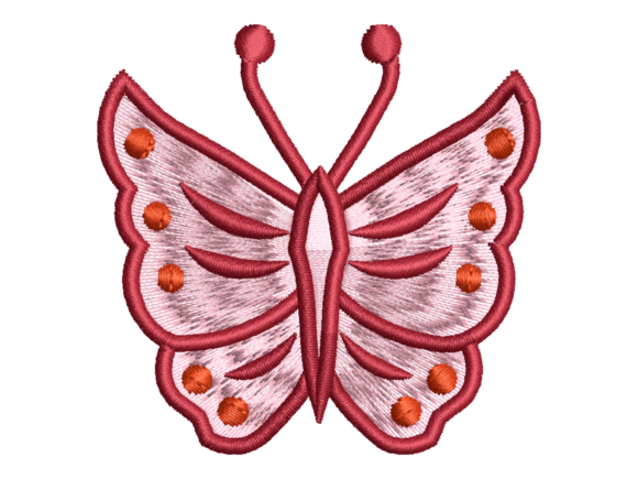 Pink Butterfly Embroidery Design Review