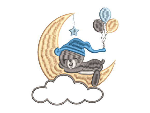 Sleeping Bear Moon Embroidery Design Review