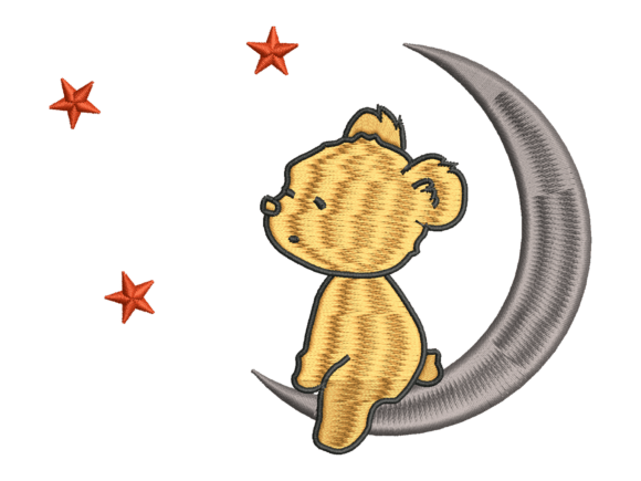 Teddy Bear on Moon Embroidery Review