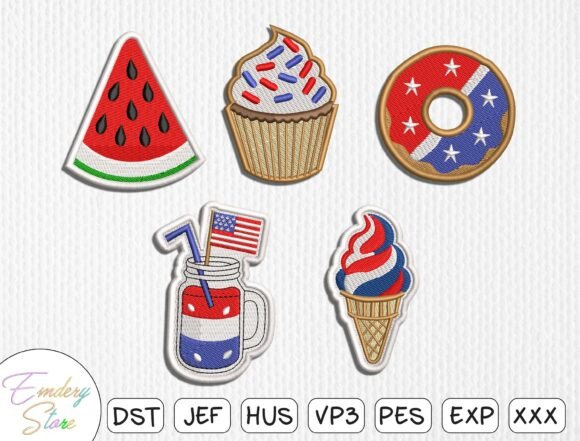 USA Independence Day Embroidery Files Review